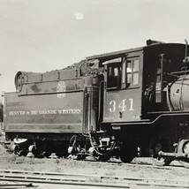 RPPC Denver &amp; Rio Grande Western Railroad DRGW #341 2-8-0 Locomotive Pos... - $18.53