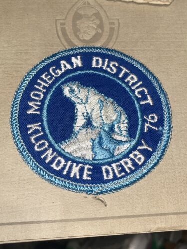 Vintage  Boy Scouts America BSA Camp Patch 1976 Mohegan Klondike derby - $3.00