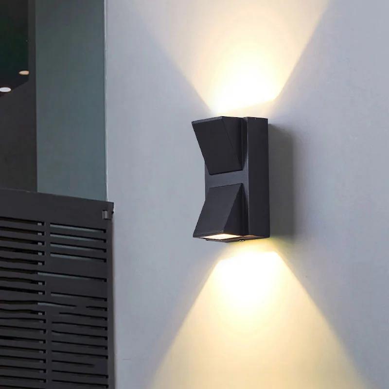 Dual Head LED Wall Light 5W 10W Balcony Lamp Waterproof Outdoor Lighting - £6.23 GBP+