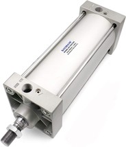 The Baomain Sc 100 X 300 Pt1/2 Pneumatic Air Cylinder Has A 4&quot; Bore And ... - $160.93