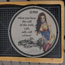 Vintage 1967 Bell System AT&T Long Distance Telephone Porcelain Gas And Oil Sign - £97.63 GBP