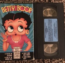 Betty Boop 1989 VHS Video Cartoon Classics Casper Bugs Bunny Daffy Duck  - £4.54 GBP