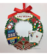 Welcome To Las Vegas Sign Christmas Tree Holiday Hanging Ornament Wreath... - £5.52 GBP