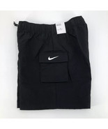 Nike Women’s Sportswear Essentials Woven Cargo High Rise Shorts Black Si... - €21,70 EUR