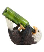 American Pride Patriotic Drinking Bald Eagle Wine Bottle Holder Figurine... - €29,83 EUR