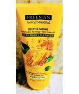 Freeman Manuka Honey+Tea Tree Oil Deep Clearing Clay Mask+Cleanser. 6fl Oz. - £19.02 GBP