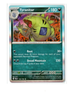 Pokémon TCG - Tyranitar 135/193 Scarlet &amp; Violet - Paldea Evolved Holo R... - $1.89