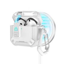 Generic For Airpods 4th Gen (Color: WHITE) Shockproof Full Body Hard bac... - $44.93