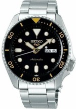 Seiko 5 Gents Automatic Divers Style Orologio Sportivo SRPD57K1 Quadrante Nero - £173.51 GBP