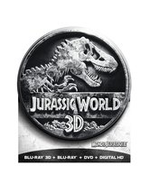 Jurassic World 3D (Round Tin) (Blu-ray 3D + Blu-ray + DVD) (Blu-ray) [Blu-ray] - £20.33 GBP
