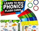 Phonics Flash Cards - Learn To Read In 20 Phonic Stages - Digraphs Cvc B... - $33.99