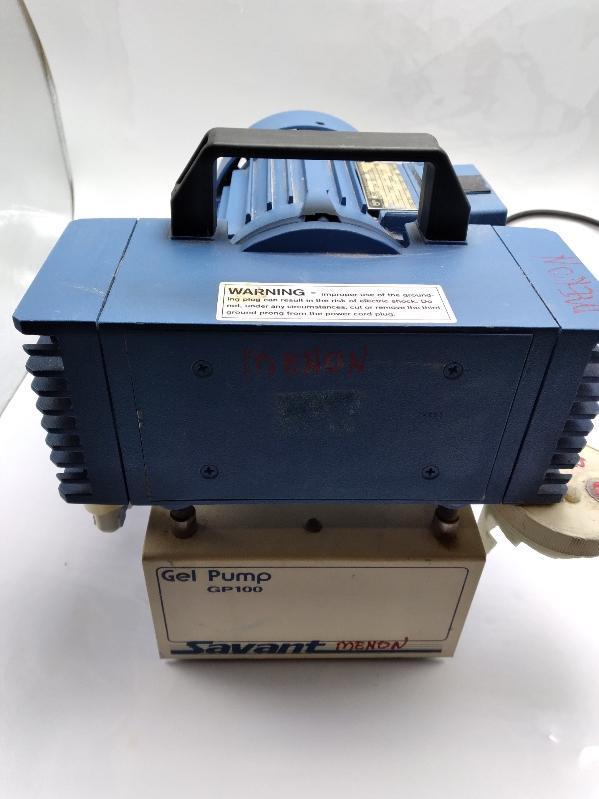 Savant GP100 Laboratory Gel Pump  - $127.00