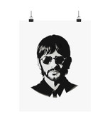 Matte Ringo Starr Vertical Poster, Archival Paper, Home Decor, 38 Sizes,... - £11.33 GBP+