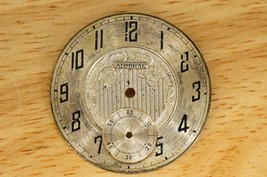 Vintage Admiral Watch Dial Face 1.5&quot; AS IS Metal Repair Replacement Part - $14.84