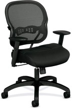 Hon Wave Mesh Office Chair With Wheels For Computer/Desk,, 250 Lb Max Weight. - £300.98 GBP