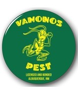 BREAKING BAD VAMONOS PEST CONTROL 3&quot; Pin Button HALLLOWEEN COSTUME PROP - $165.32 MXN