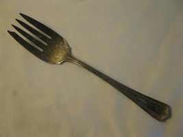 Salem Silver Plate 1916 Regent Pattern Silver Plated 8.25&quot; Cold Meat Fork - £14.26 GBP