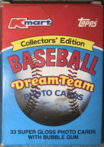 1989 Baseball-Dream Team, K-Mart Collector’s Edition Set (Topps, 1989) - £6.16 GBP