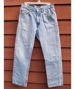 Vintage  Levi Strauss 505 men&#39;s 32 x30 distressed Levi&#39;s Jeans 1 Owner VTG - $1,484.95 MXN