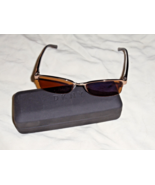 DKNY semi rimless eyeglass frame with polarized sun glass lenses  New Ca... - $68.37 CAD