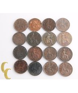 1821-1884 Grande-Bretagne Farthing Lot (16 Pièces) George IV William IV ... - €321,81 EUR