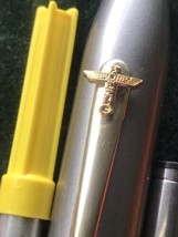 Cross Townsend Medalist USA Pen Grey w Highlighter Refill Boeing Emblem - $89.09
