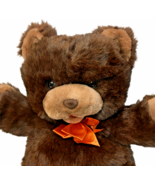 Brooklyn Doll Toy Co Teddy Bear Plush Chocolate Brown Stuffed Animal 18&quot;  - £29.29 GBP