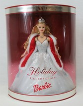 NEW SEALED 2001 Mattel Barbie Holiday Celebration Doll - £31.14 GBP