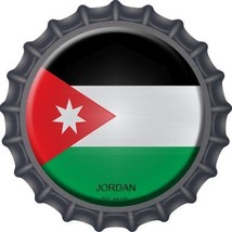 Jordan  Novelty Metal Bottle Cap 12 Inch Sign - $26.95