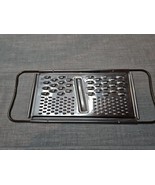 Vintage Ekco Stainless Steel Hand Grater with Dual Handles, 10.5&#39;&#39; x 4&#39;&#39; - $10.99