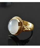 925 Sterling Silver MoonStone Sz 2-14 Oval Wedding Ring Women Her Gift G... - $92.52