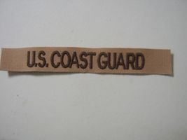 U. S. COAST GUARD BRANCH TAPE DESERT COLOR NEW - $3.76