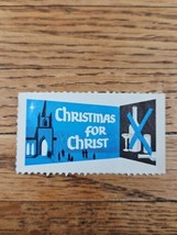 US Postal Cutout &quot;Christmas for Christ&quot; Vintage 60s/70s - $1.49