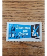 US Postal Cutout &quot;Christmas for Christ&quot; Vintage 60s/70s - $1.49