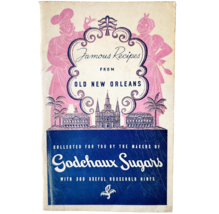 1960s Godchaux Sugars Cookbook Old New Orleans Recipes Booklet Vintage F10 - $27.43 CAD