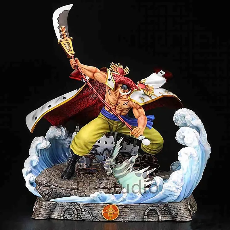 One Piece White Beard Vs Akainu Anime Figure Action Figures Statue Changeable - £155.43 GBP+