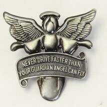 Never Drive Faster than Your Guardian Angel Can Fly Visor Clip Accessory... - $9.79
