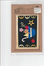 Little Stitches Pattern Wool Penny Rug/Table Runnner Yuletide Treats - £5.57 GBP