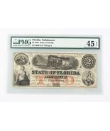 1864 Confederate $2 Note CXF-45 EPQ PMG Choice Extra Fine Tallahassee CS... - $657.47