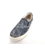 Levis Premium White Tab Mens 11 Blue Denim Jean Low Top Slip-On Shoe - $46.99