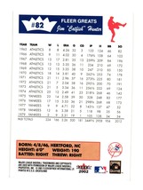 2002 Fleer Greats of the Game #82 Jim &quot;Catfish&quot; Hunter New York Yankees - £3.13 GBP