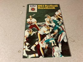 Vintage 1983 Miller Lite NFL Football Handbook - £7.86 GBP