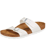 BIRKENSTOCK SYDNEY Magic Snake WHITE Narrow 1018033  US 6   EU 37 - $69.99