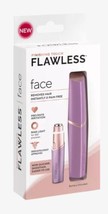 Finishing Touch Flawless Facial Hair Remover, Built in Light, Pain Free, Mauve - £14.34 GBP
