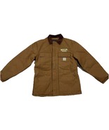 Carhartt Loose Fit Men’s Sz Medium Brown 0C0003-M Jacket JB Hunt Logo NWOT - €51,22 EUR