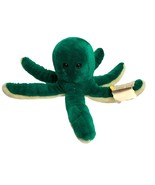 New Hugfun Plush Stuffed Animal Doll Toy Green Yellow Octopus 16 in Wide... - £13.40 GBP