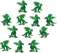 Doll House Shoppe Toy Green Dragon Set/12 SL348822 Micro-Mini Miniature Animal - £14.14 GBP