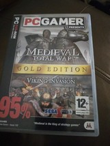 Medieval Total War Gold Edition Pc DVD-ROM Expansion Pack Viking Invasion Mbg - $8.19
