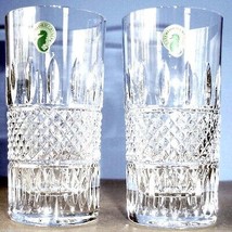 Waterford Irish Lace Crystal Highball Set of 2 Glasses 12oz. #156768 New In Box - £187.73 GBP