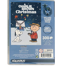 Peanuts A Charlie Brown Christmas 300 PC Jigsaw Puzzle Aquarius 10 in x 14 in - $8.99